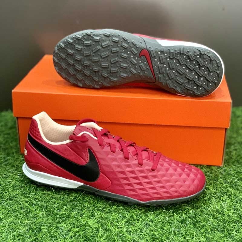 Nike Tiempo Legend 8 Academy TF Play Mode - Cardinal Red/Black/Crimson Tint/White - AT6100-608